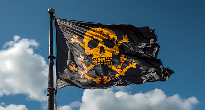 Old Pirate Flag
