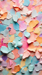 Abstract background made of pastel paint.Colorful splashes of pastel color palette.