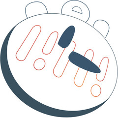 Black Friday Cute Barcode Stopwatch