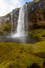 Fototapeta na wymiar Seljalandsfoss waterfall