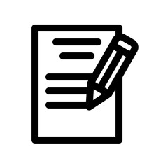 Script Writing Icon