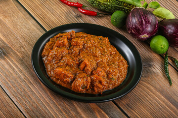 Indian cuisine - chicken masala sauce