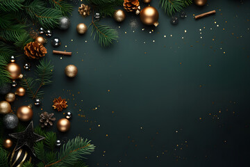 Christmas Flatlay Composition