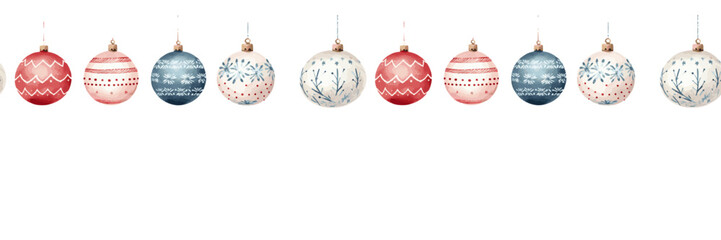 Christmas balls multi color vectors