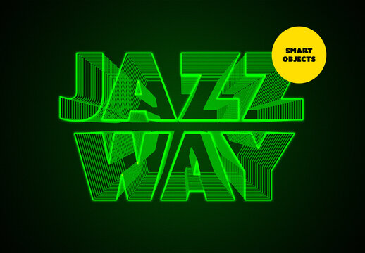 Retro Mood Text Effect Mockup