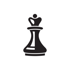 chess icon vector, chess art,  chess ilustration
