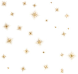 Star gold glitter decoration background