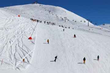 Ski resort in Austria - Mayrhofen
