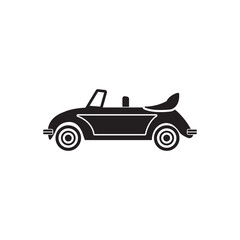 Fototapeta na wymiar Classic car icon