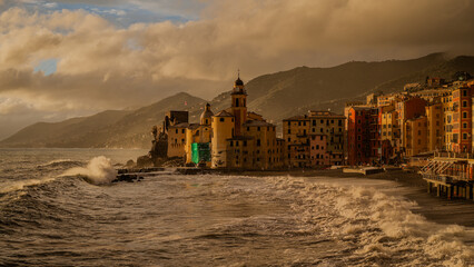 Stormy day in Camogli