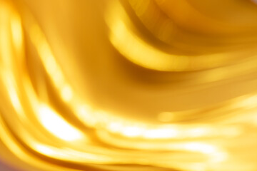 Light luxury golden blurred gradient background has a little abstract light,shadow flash light...