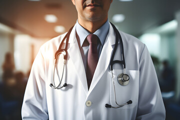 doctor with stethoscope