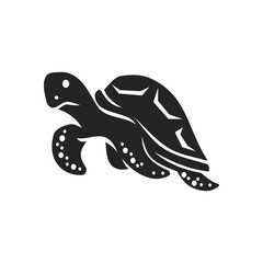 Turtle logo template Isolated. Brand Identity. Icon Abstract Vector graphic