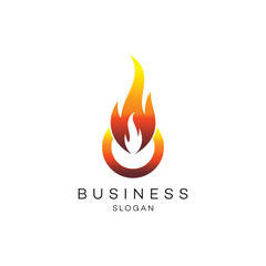 Heating fire burning logo design, Brand Identity, flat icon, monogram, business, editable, eps, royalty free image, corporate brand, creative, icon