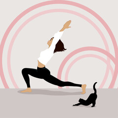 Yoga with a pet is more fun, let's get zen with your little friends.