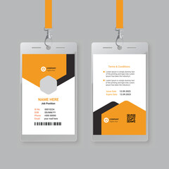 ID Card Template Design 