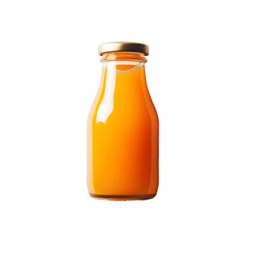 Bottle of orange juice PNG. Unbranded orange drink PNG for mockups. Orange Drink PNG. Juice in a glass bottle isolated png. Glass bottle PNG. Orange juice PNG. Healthy and organic drink