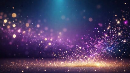 A gorgeous glittery, sparkling, abstract background is a great choice for your project. It will create a feeling of elegance, luxury and dynamism that will captivate your viewers. Generative AI