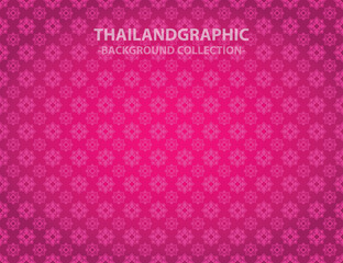 vector thai ethnic decorative elements vector background illustration