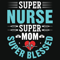 Best awesome nurse or nursing typography or graphics tshirt design