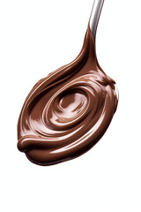 Obraz premium chocolate on white background