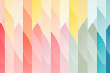 Pastel color pattern two colors. Geometric pastel colorful background. Organic and geometric shaped and beautiful soft colors