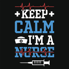 Best awesome nursing typography or graphics tshirt design
