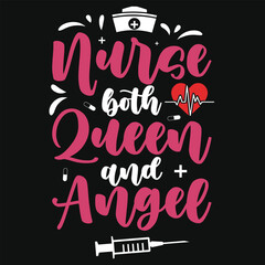 Best awesome nursing typography or graphics tshirt design