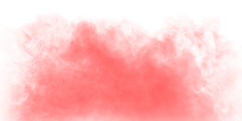 Red Fog PNG for using in graphic design