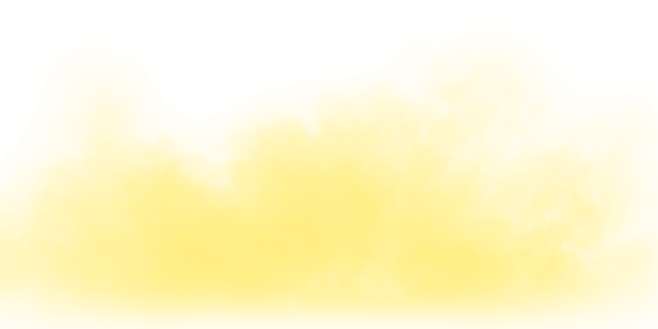 Yellow Fog PNG for using in graphic design