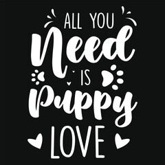 Best awesome dogs lovers puppy Bulldog typographic tshirt design