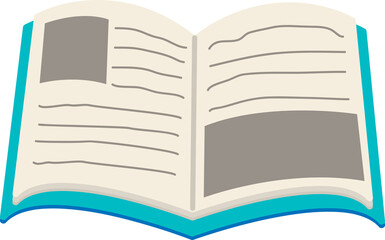 open book illustration