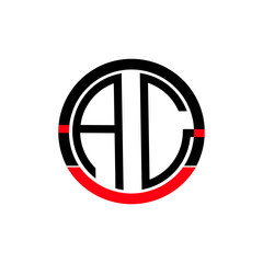 AG monogram letter logo creative design with vector graphic, AG simple and modern logo.AG Ring letter logo. Vector illustration