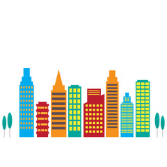 city skyline illustration