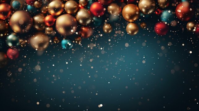Christmas holiday background with space to copy.