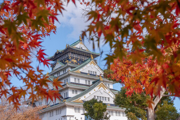 The castle is one of Japan's most famous landmarks and it played a major role in the unification of Japan during the sixteenth century, Osaka Castle Japan