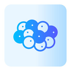 Obraz premium caviar gradient icon