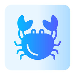 crab gradient icon