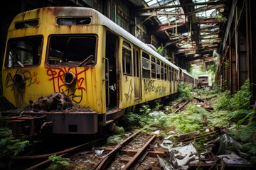 Where Time Stands Still: Forgotten Urban Landscapes