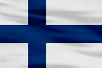 finnish flag finland country red white blue stripes