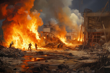 Unprecedented Tragedy: Factory Fire