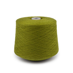 large spool of thread, knitting yarn, multi-colored threads