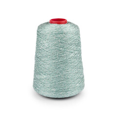 large spool of thread, knitting yarn, multi-colored threads