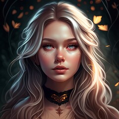 Obraz premium portrait of a woman