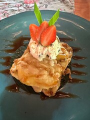 A plethora of Southeast Asia cuisune dishes - both main dishes and desserts, vegetarian and regular...