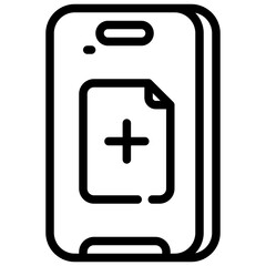 Obraz premium ADD FILE,add post,archive,document,interface,smartphone.svg