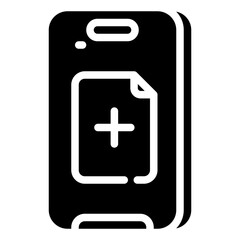 Fototapeta premium ADD FILE,add post,archive,document,interface,smartphone.svg