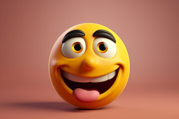 Fototapeta premium funny charector render illustration.