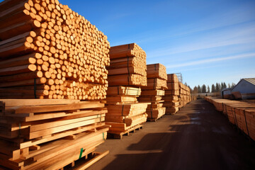 Managed Wood Inventory Warehouse