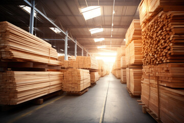 Wood Warehouse Organization